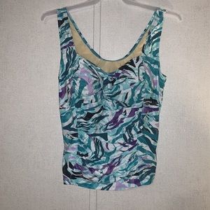 NWT SWIMSUITS FOR ALL TANKINI TOP